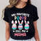My Favorite Peeps Call Me Mom Shirt - Easter Shirt for Women, Cute Pastel Easter, Easter Party, Mom Shirt, Mom Easter T-Shirt, Easter Tee - 1.jpg