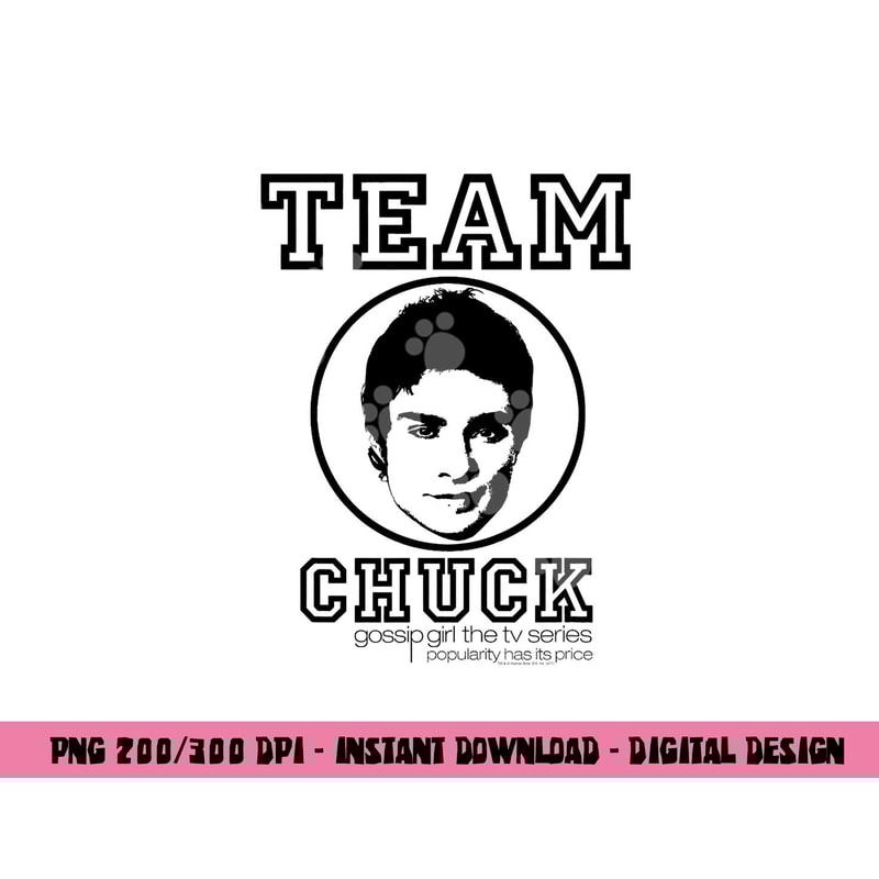 Gossip Girl Team Chuck png, sublimation .jpg