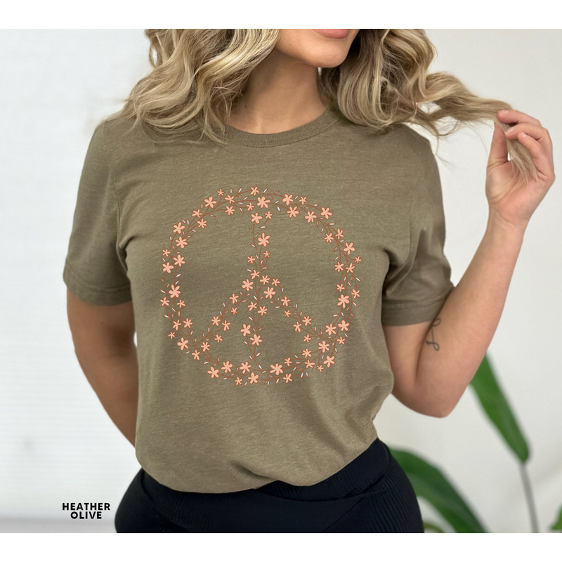 Peace Shirt, Peace T-shirt, Peace Sign Shirt, Peace Sign T-Shirt, Peace Symbol, Peace T-Shirt, Peace Symbol Shirt, Graphic Tees For Women - 7.jpg