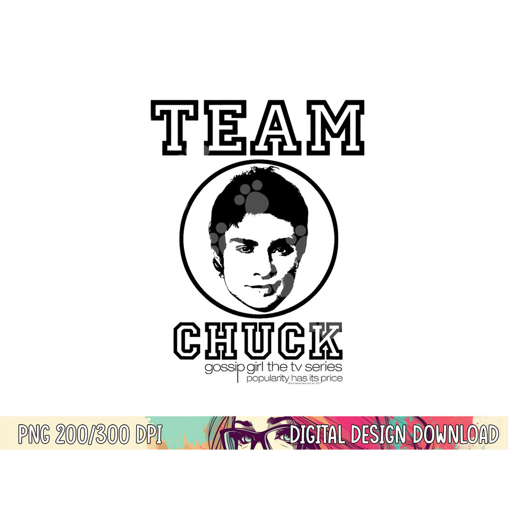 Gossip Girl Team Chuck png, sublimation .jpg
