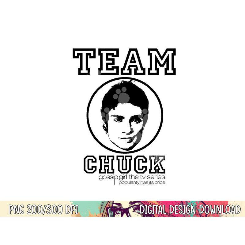 Gossip Girl Team Chuck png, sublimation .jpg