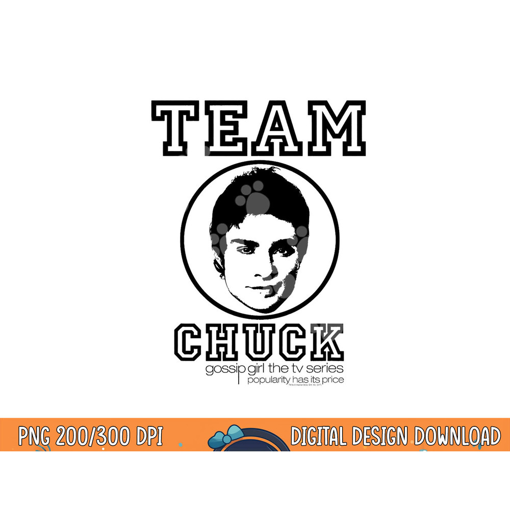 Gossip Girl Team Chuck  png, sublimation .jpg