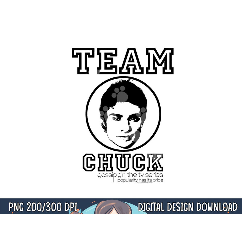 Gossip Girl Team Chuck png, sublimation .jpg