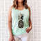 Pineapple Shirt - Pineapple Tank - Women's Tank Tee - Food - Fruit - Graphic Tees - Workout Top - Workout Shirt - Beach - Vacation - 2.jpg