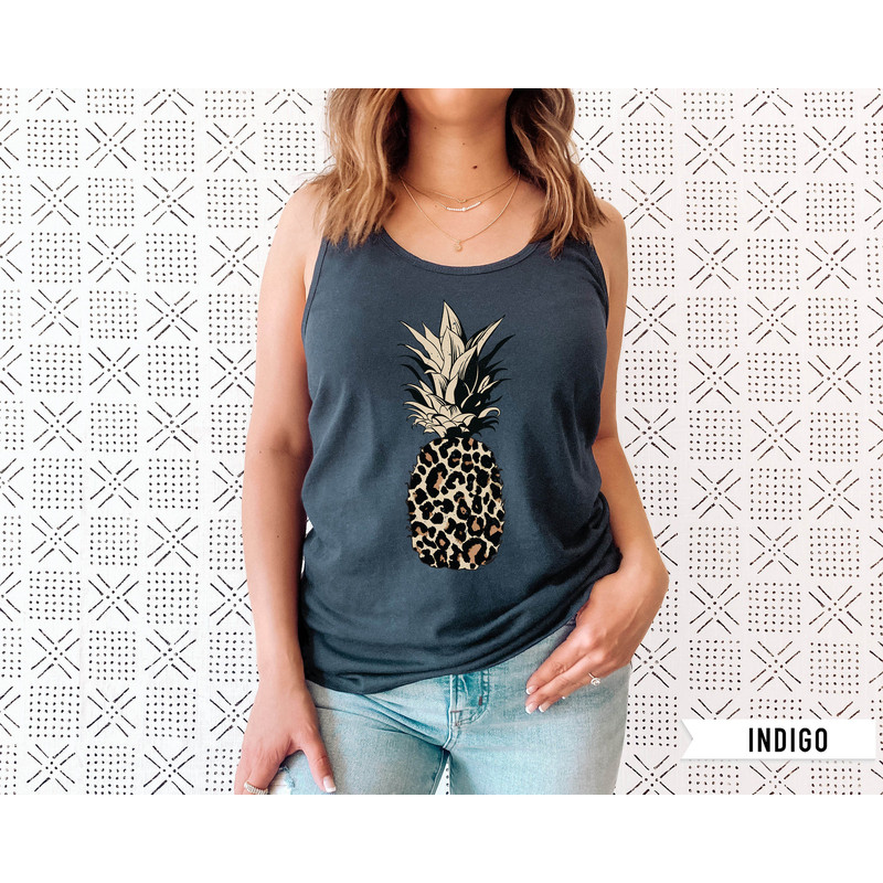 Pineapple Shirt - Pineapple Tank - Women's Tank Tee - Food - Fruit - Graphic Tees - Workout Top - Workout Shirt - Beach - Vacation - 7.jpg