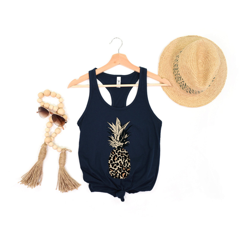 Pineapple Shirt - Pineapple Tank - Women's Tank Tee - Food - Fruit - Graphic Tees - Workout Top - Workout Shirt - Beach - Vacation - 8.jpg