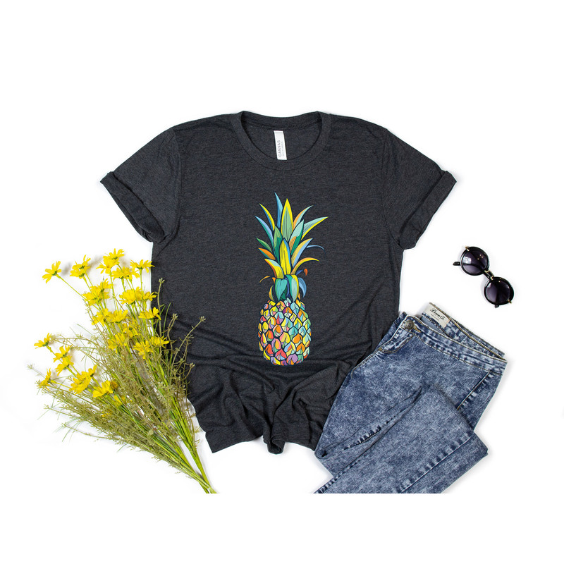 Pineapple Shirt, Shirts for Women, Graphic Tees, Foodie Shirt, Summer Shirt, Cute Pineapple T Shirt, Pineapple Lover, Gift for Her, Gifts - 3.jpg