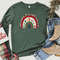 Rainbow Christmas Sweatshirt, Merry & Bright Long Sleeve Shirt, Women Gift Idea, Trendy Christmas Rainbow, Long Sleeve T shirt - 1.jpg