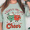 Retro Christmas cheer shirt, Christmas party shirt, Cute Women's holiday shirt, Women's Christmas top, Xmas shirt, funny Holiday shirt - 5.jpg