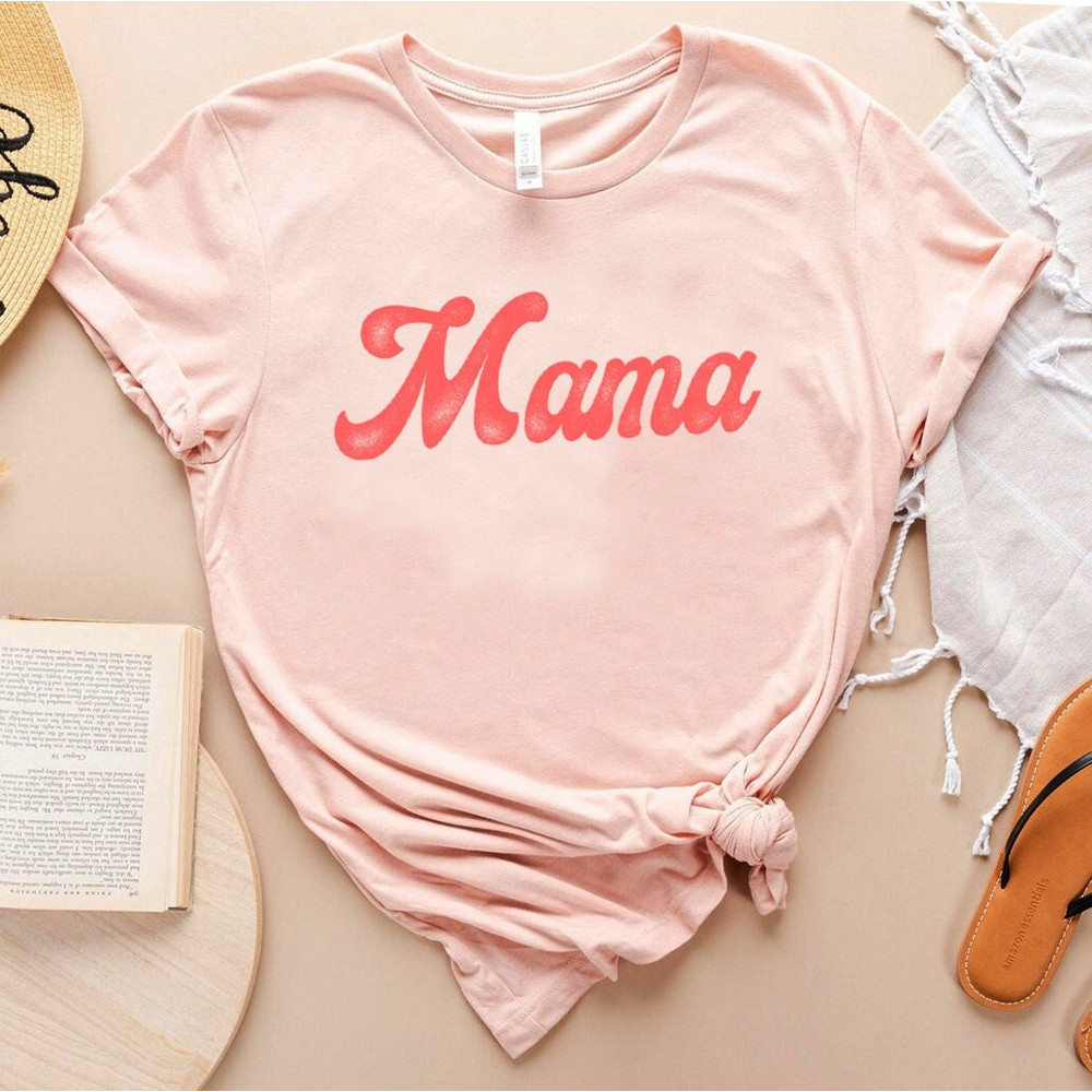Retro Mama Shirt, Mama Shirt, Mommy Shirt, Gift for Mom,Gift for Her, Mothers Day, Mom Life Tshirt, Mom to be Shirt, Mom Life T-shirt - 1.jpg