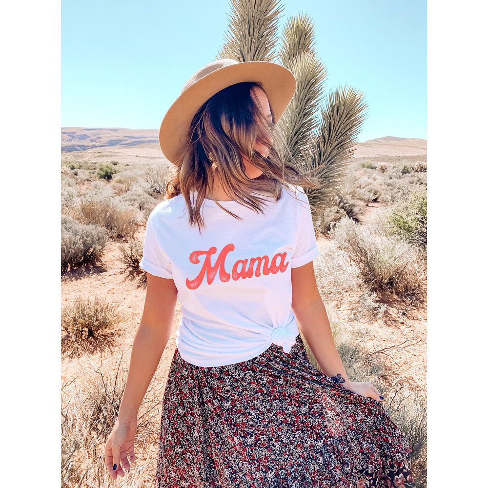 Retro Mama Shirt, Mama Shirt, Mommy Shirt, Gift for Mom,Gift for Her, Mothers Day, Mom Life Tshirt, Mom to be Shirt, Mom Life T-shirt - 8.jpg