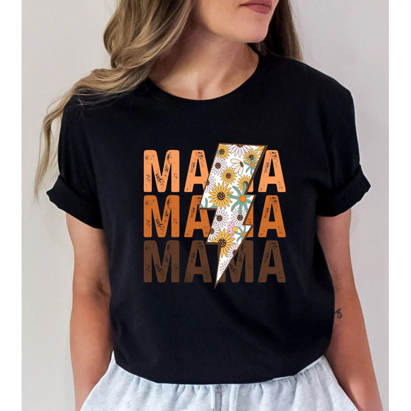 Retro Vintage Mama Shirt, Hippie Mama Shirt, Mom Life Shirt,Girl Mama Shirt, Motherhood Shirt, Cute Mom Shirt,Mothers Day Gift,Mama T-shirt - 6.jpg