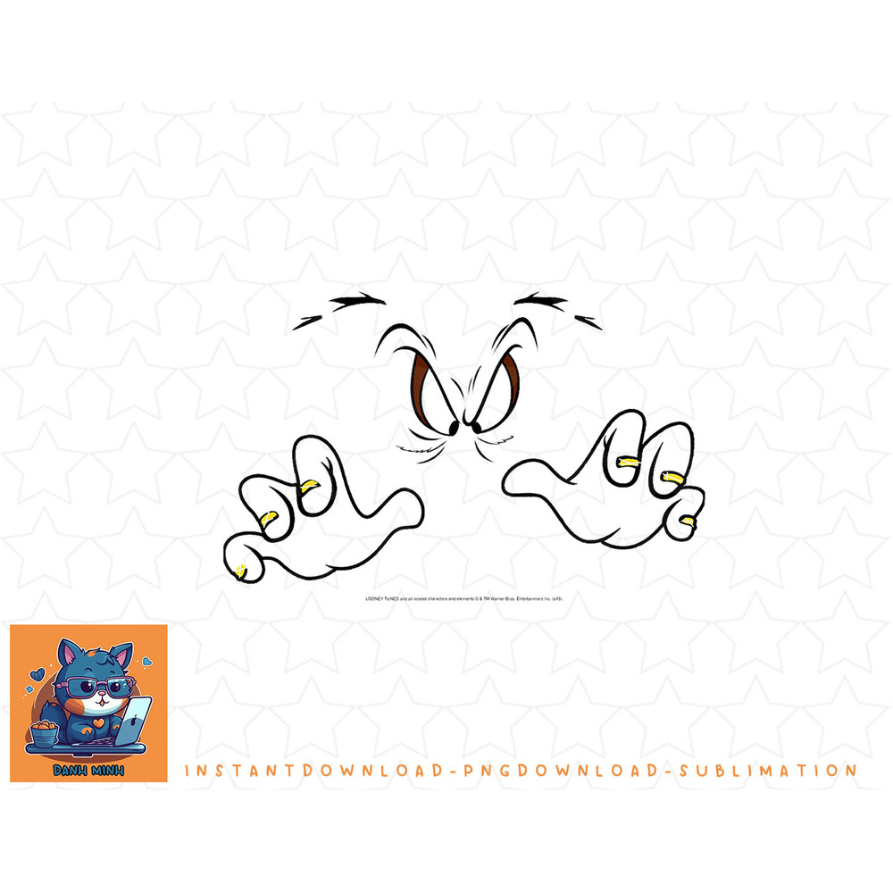 Looney Tunes Gossamer Big Face png, sublimation, digital download.jpg