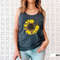 Sunflower Tank Top Sunflower Tank Tops for Women Plus Size Clothing Available Womens Summer Tops Womens Summer Clothing Sun Flower - 1.jpg