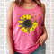 Sunflower Tank Top Sunflower Tank Tops for Women Plus Size Clothing Available Womens Summer Tops Womens Summer Clothing Sun Flower - 5.jpg