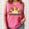 Sunshine Tank, Cute Summer Tanks, Sunflower Tank Top Women, Sunflower Summer Racerback Tank, Retro Summer Tee, Cute Vacation Tanks - 6.jpg