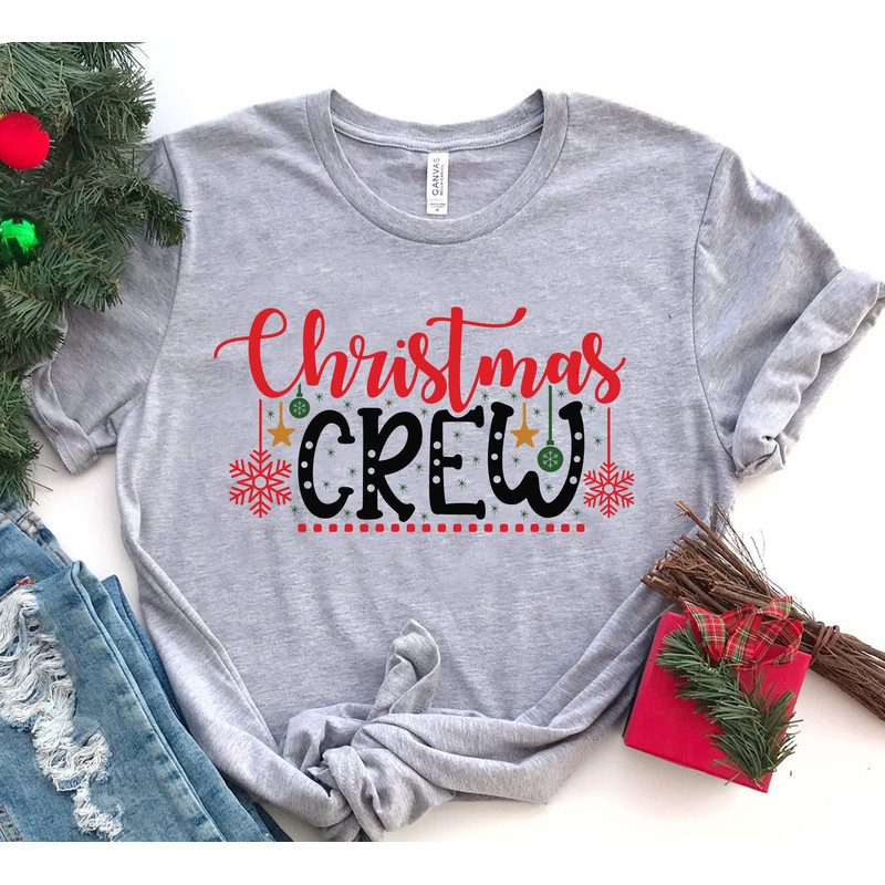 The Cookie Crew Shirt, Christmas Shirt, Cookie Lover, Cookie Shirts, Christmas Baking Shirt, Cookie Baking Crew, Matching Family Shirts - 3.jpg