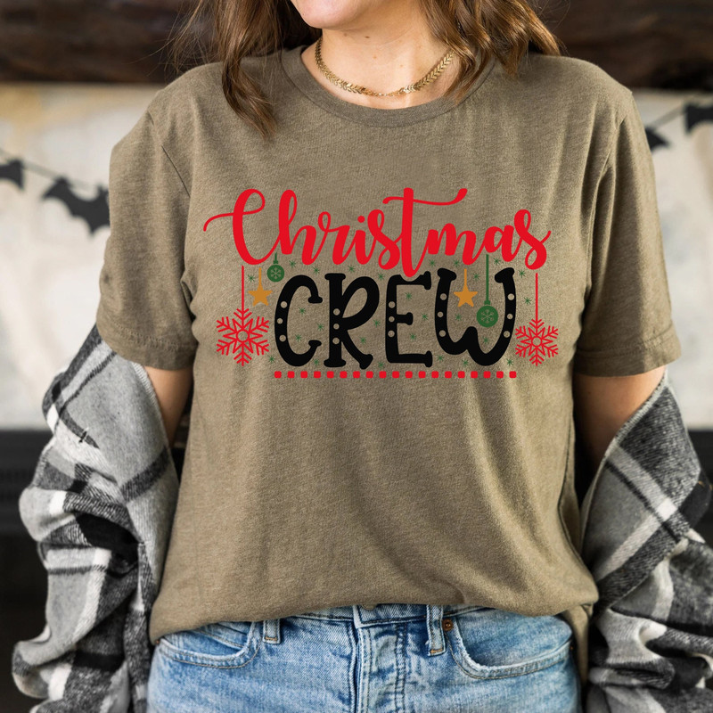 The Cookie Crew Shirt, Christmas Shirt, Cookie Lover, Cookie Shirts, Christmas Baking Shirt, Cookie Baking Crew, Matching Family Shirts - 4.jpg