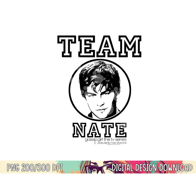 Gossip Girl Team Nate png, sublimation .jpg