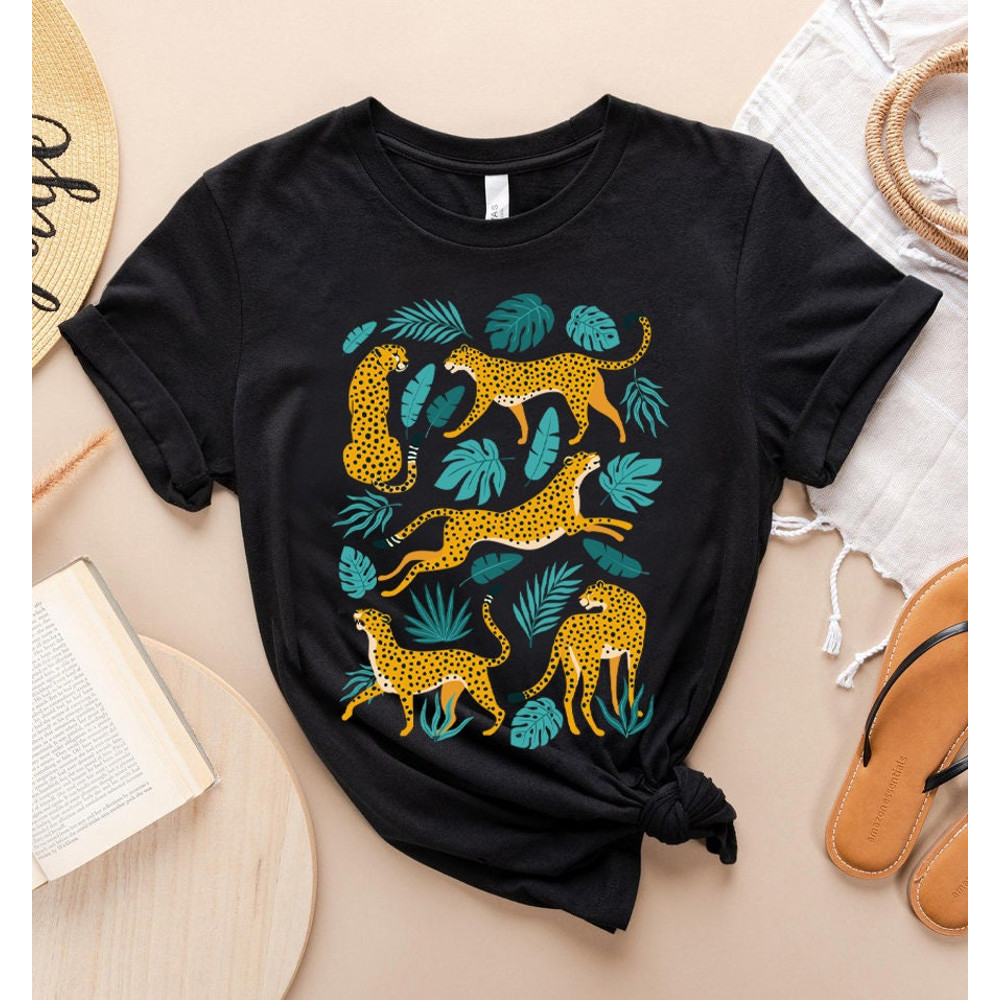 Trendy Boho Tiger Shirt Women Botanical Shirt Tiger Graphic Tee Wild Animal Shirt Tiger Tshirt Safari Shirt Womens Tiger T Shirt Jungle Tee - 7.jpg