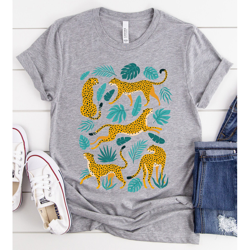 Trendy Boho Tiger Shirt Women Botanical Shirt Tiger Graphic Tee Wild Animal Shirt Tiger Tshirt Safari Shirt Womens Tiger T Shirt Jungle Tee - 8.jpg