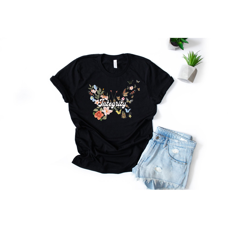 Wild Flowers Shirt, Wildflower Tshirt, Floral Tshirt, Botanical Shirt, Flower Shirt, Nature Lover Shirt, Ladies Shirts, Gift for Womens - 6.jpg