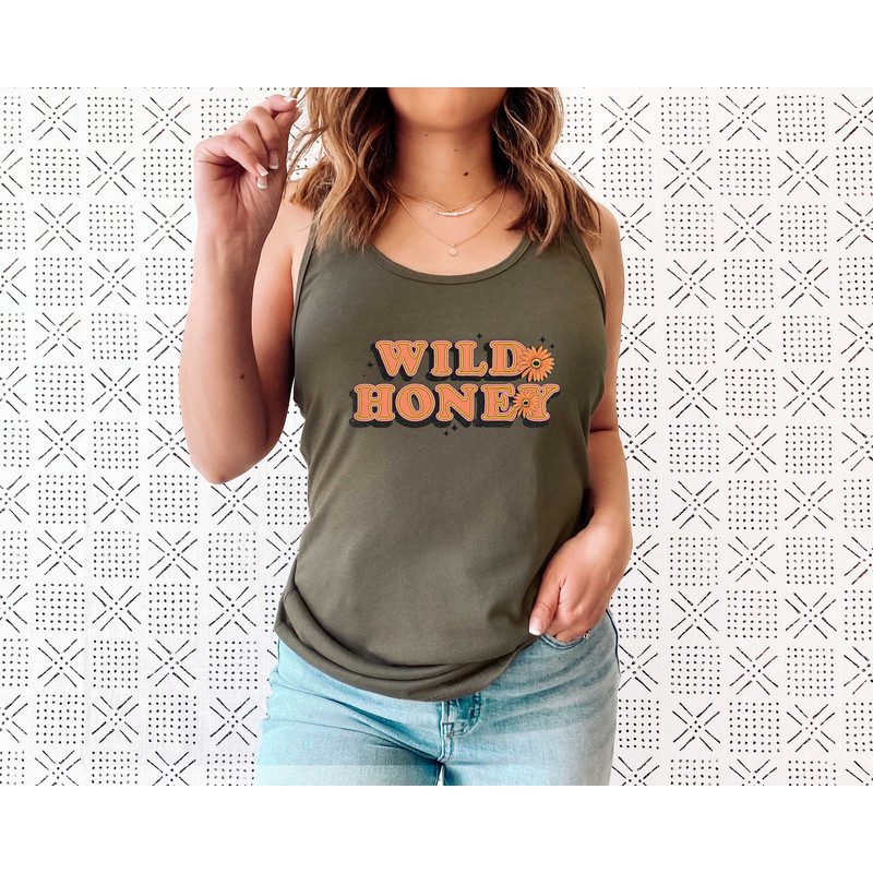 Wild Honey Tank Top, Vintage Honey Tank, Women Tumblr Tank, Retro 80s Tank Top Tees, Retro Boho Shirt, Hipster Tshirt, Good Vibes - 7.jpg