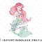 Disney The Little Mermaid Ariel Signed Portrait png, sublimation, digital download.jpg