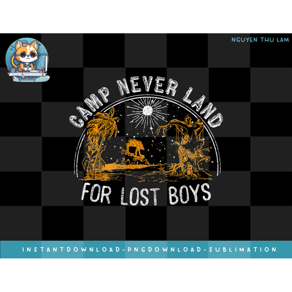 Disney Peter Pan Camp Neverland For Lost Boys png, digital prints.jpg