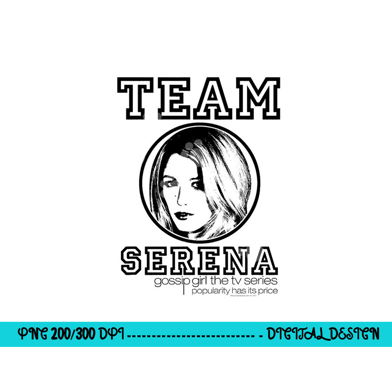 Gossip Girl Team Serena png, sublimation .jpg
