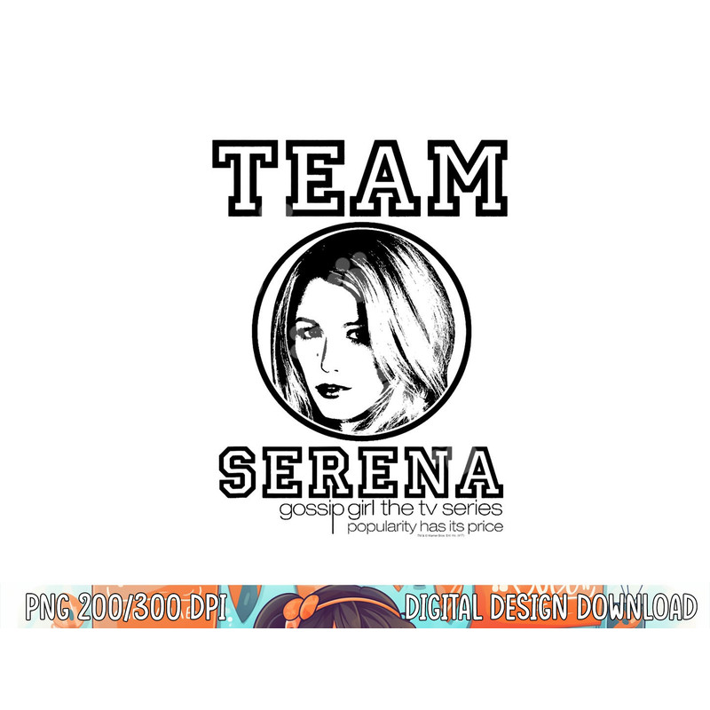 Gossip Girl Team Serena png, sublimation .jpg