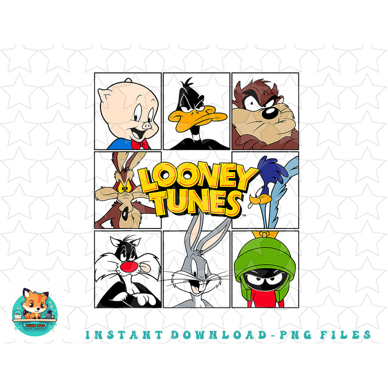 Looney Tunes Characters png, sublimation, digital download.jpg