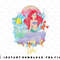 Disney The Little Mermaid Ariel Splash png, sublimation, digital download.jpg