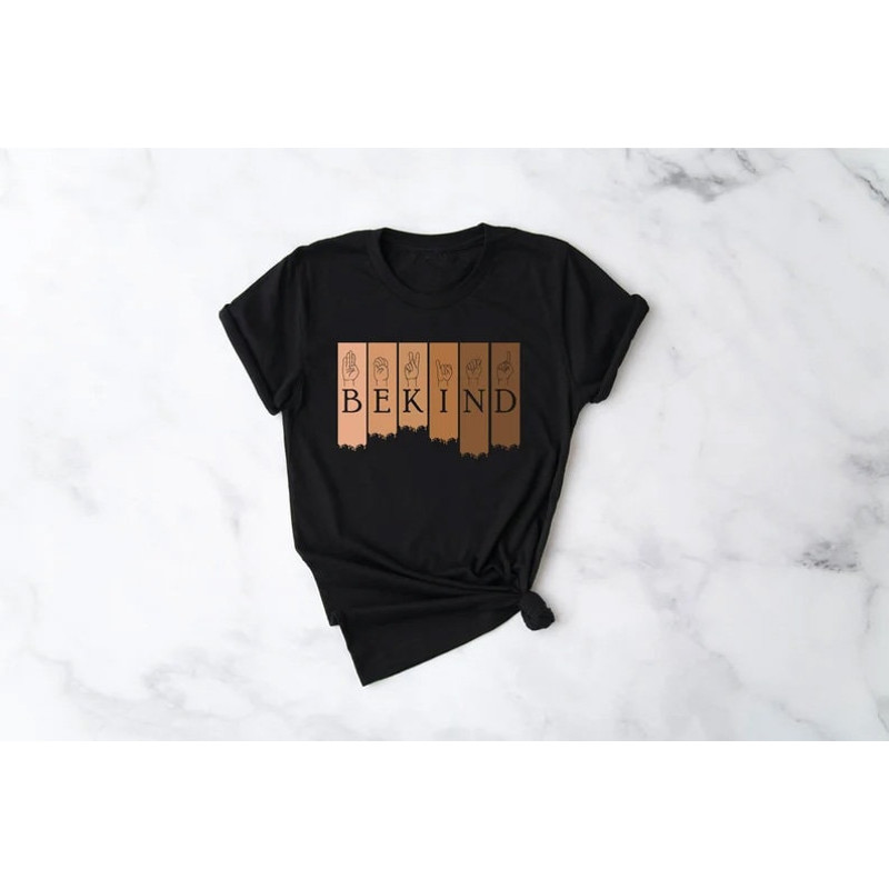 Kindness Shirt, Be Kind Sign Language Shirt, Be Kind Shirt, Teacher Shirt, Anti-Racism Shirt, Love Shirt Sign Language, Teachers Interpreter - 2.jpg