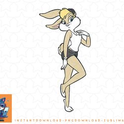 looney tunes lola bunny leg bent profile png, sublimation, digital download