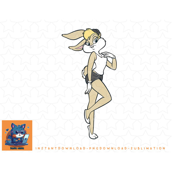 Looney Tunes Lola Bunny Leg Bent Profile png, sublimation, d - Inspire  Uplift