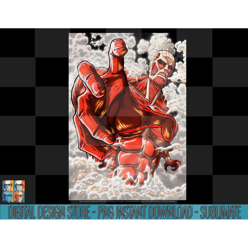 Attack on Titan Season 2 Reaching Colossal Titan T-shirt png, sublimate.jpg
