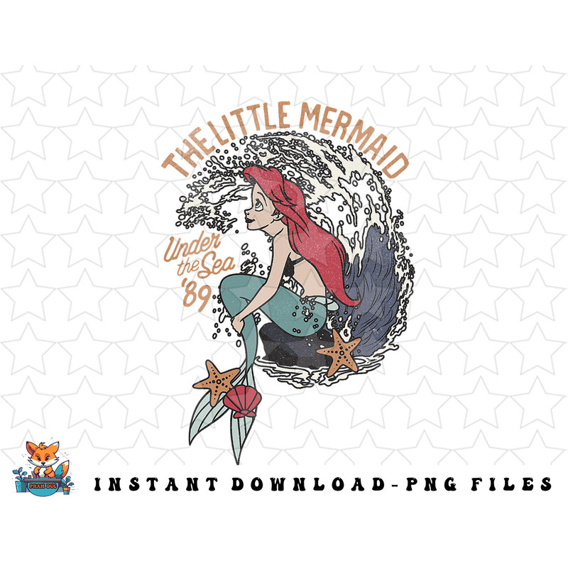 Disney The Little Mermaid Ariel Under The Sea 89 png, sublimation, digital download.jpg