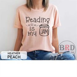 reading shirt, english teacher shirt, book shirt, gift for teacher, reading is my jam, teacher appreciation gift, librar
