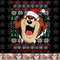 Looney Tunes Christmas Sweater Taz Rip Through png, sublimation, digital download .jpg