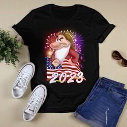 grumpy american flag 2023 4th of july independence day t - shirt, shirt for men women, graphic design, unisex shirt