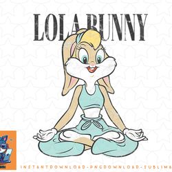 looney tunes lola bunny yoga pose png, sublimation, digital download