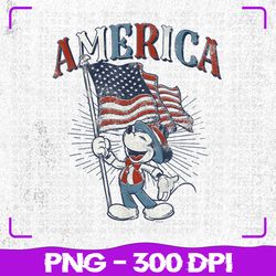 disney mickey mouse with american flag usa png, fourth of july png, 4th of july png, sublimation, png files, sublimation