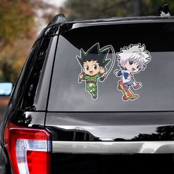 hunter x hunter sticker, hunter x hunter decal for car, anime car decal, anime decal, anime sticker, manga decal