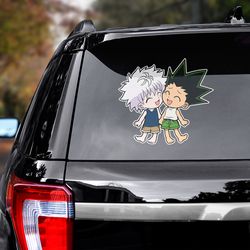 hunter x hunter sticker, hunter x hunter decal for car, anime car decal, anime decal, manga decal, anime sticker