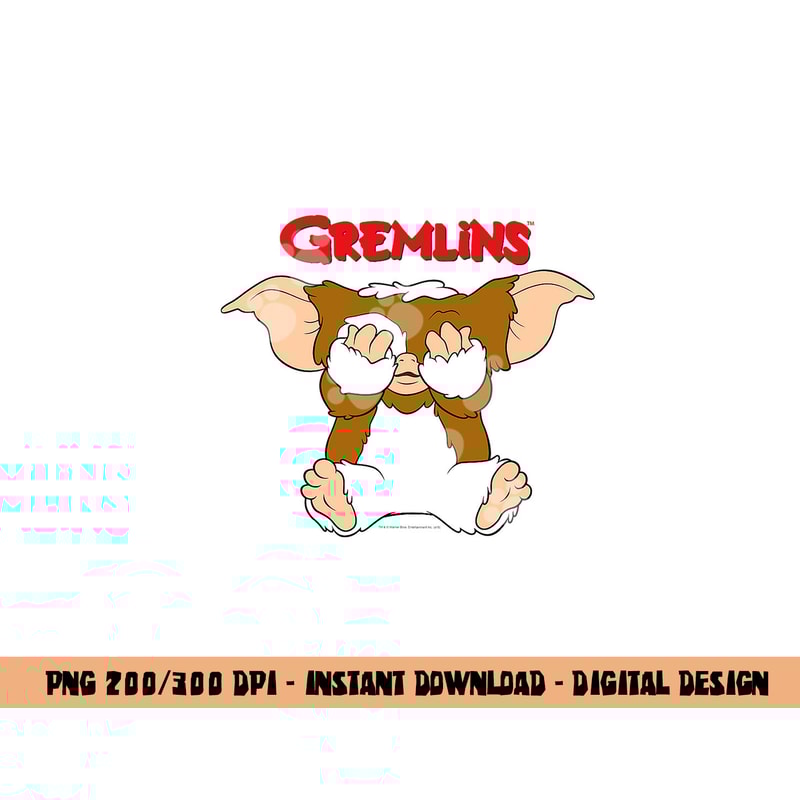 Gremlins Gizmo png, sublimation .jpg
