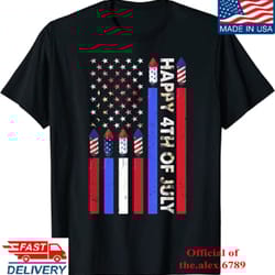 american flag happy 4th of july 2023 patriotic independent t - shirt, shirt for men women, graphic design