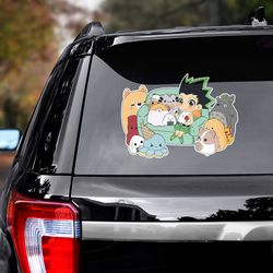 gon freecss decal, hunter x hunter sticker, anime decal, anime sticker, manga decal, hunter x hunter decal for car