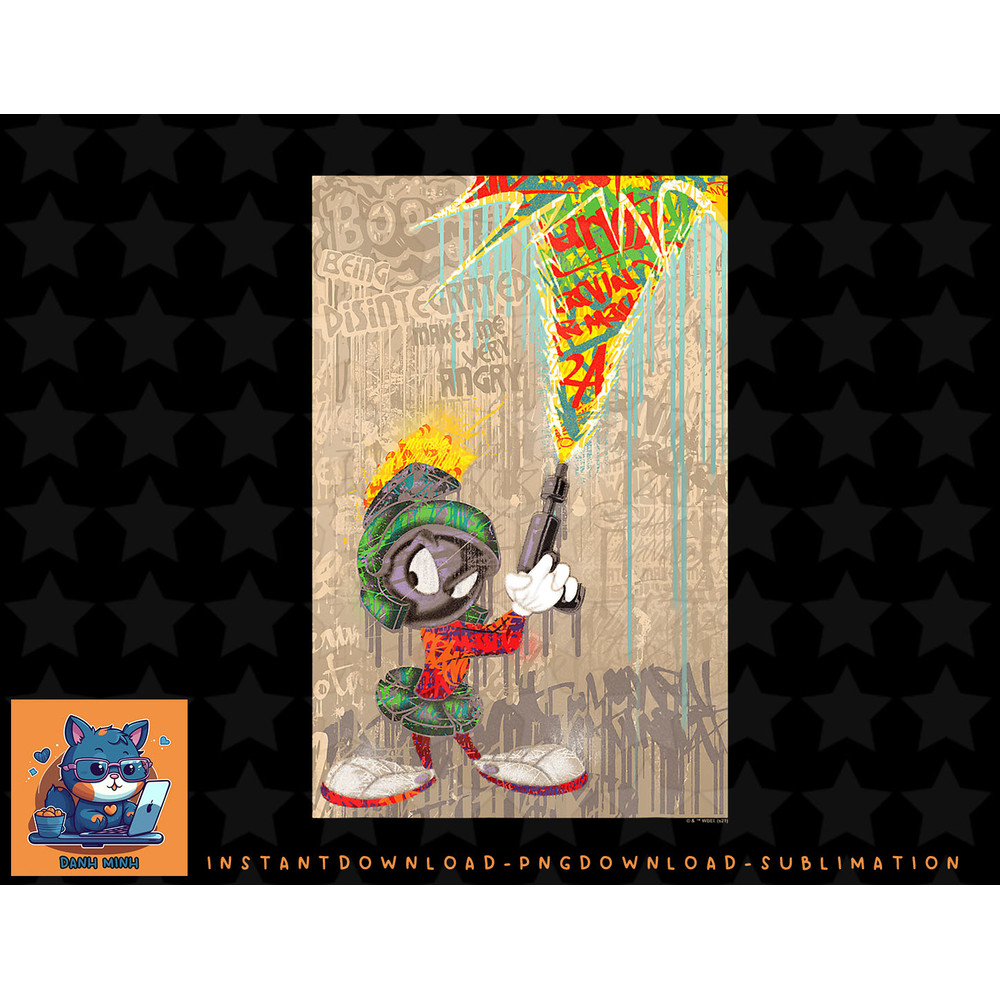 Looney Tunes Marvin Martian Disintegrated png, sublimation, digital download.jpg