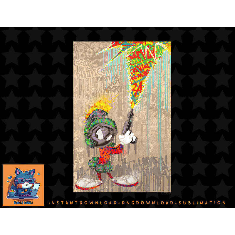 Looney Tunes Marvin Martian Disintegrated png, sublimation, digital download.jpg
